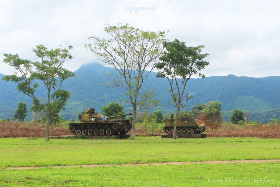เที่ยวเวียดนาม vnjoytravel vietnam กว๋างจิ Quang Tri แคซานห์ สมรภูมิเคซาน khe sanh สนามบิน ฐานทัพอากาศต่าเกิน san bay ta con airport airbase