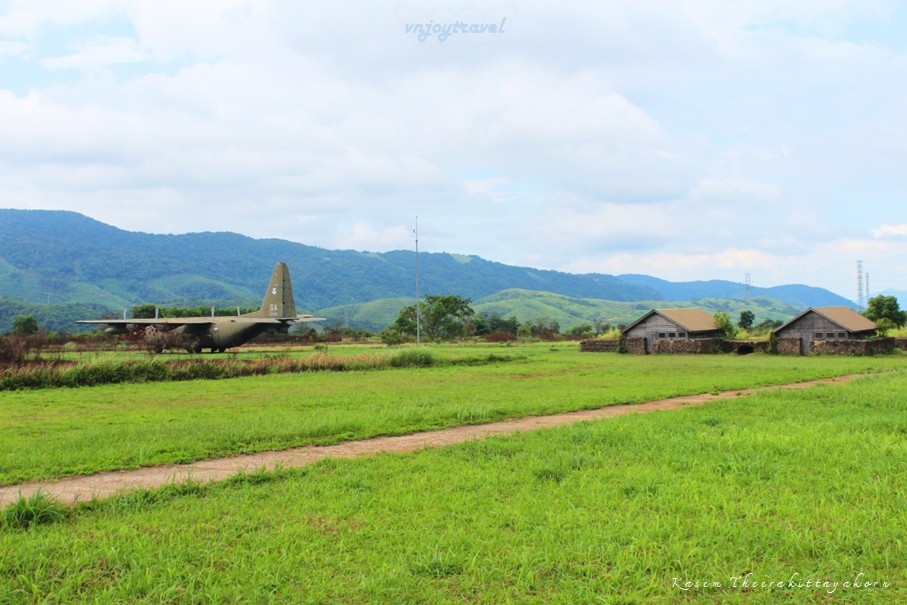 เที่ยวเวียดนาม vnjoytravel vietnam กว๋างจิ Quang Tri แคซานห์ สมรภูมิเคซาน khe sanh สนามบิน ฐานทัพอากาศต่าเกิน san bay ta con airport airbase