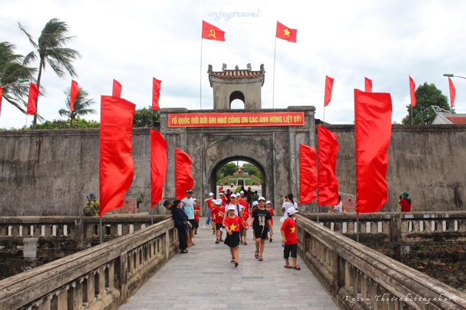 เที่ยวเวียดนาม vnjoytravel vietnam กว๋างจิ Quang Tri ป้อมปราการเมืองกว๋างจิ thanh co quang tri citadel
