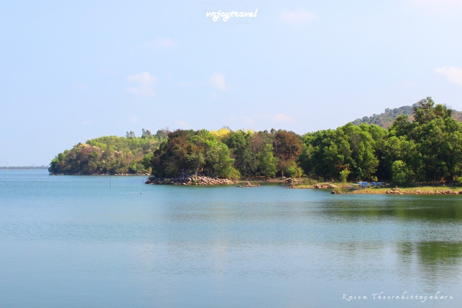 เที่ยวเวียดนาม vnjoytravel vietham เตยนินห์ tay ninh tayninh ทะเลสาบเหยิ่วเตี๋ยง ho dau tieng