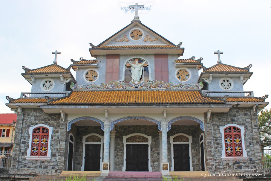เที่ยวเวียดนาม vnjoytravel vietnam เถื่อเทียน เว้  thua thien hue โบสถ์เทียนอาน dan vien thien an church