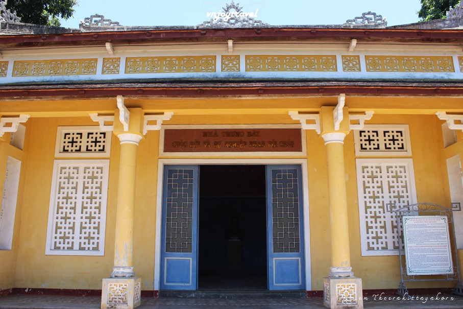 เที่ยวเวียดนาม vnjoytravel vietnam เถื่อเทียน เว้  thua thien hue อนุสรณ์สถาน ฟานโบ่ยเจิว  khu di tich phan boi chau