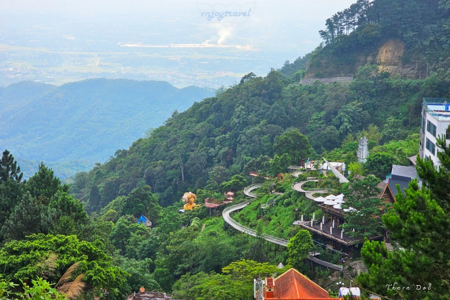 เที่ยวเวียดนาม vnjoytravel vietnam หวินห์ฟุก vinh phuc ตามด๋าว tam dao cau may คาเฟ่ cafe