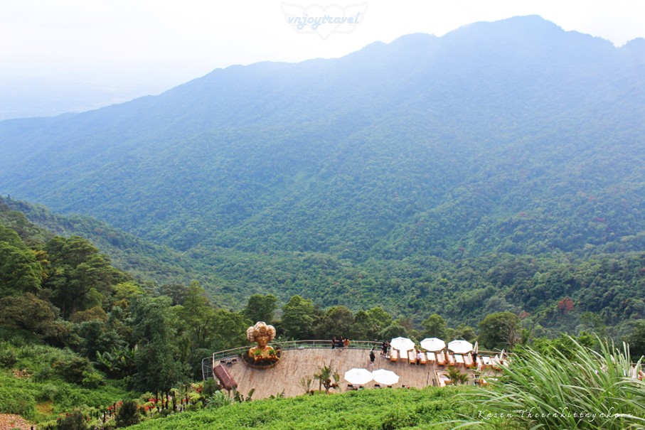 เที่ยวเวียดนาม vnjoytravel vietnam หวินห์ฟุก vinh phuc ตามด๋าว tam dao cau may คาเฟ่ cafe