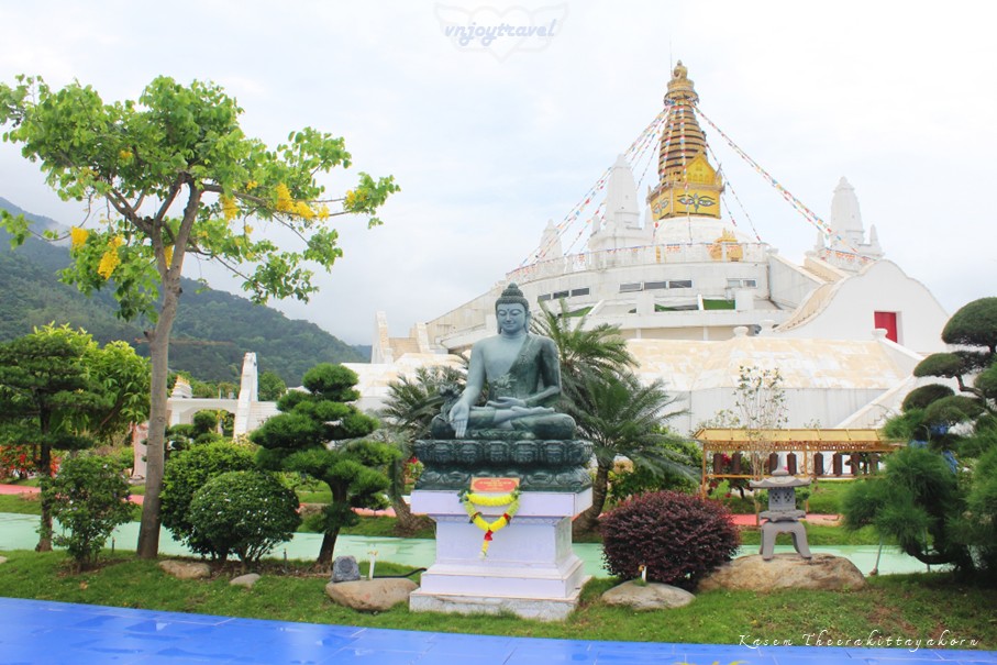 เที่ยวเวียดนาม vnjoytravel vietnam หวินห์ฟุก vinh phuc ตามด๋าว tam dao เจดีย์มันด่าลา เตยเทียน dai bao thap man da la tay thien great stupa
