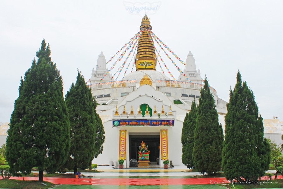 เที่ยวเวียดนาม vnjoytravel vietnam หวินห์ฟุก vinh phuc ตามด๋าว tam dao เจดีย์มันด่าลา เตยเทียน dai bao thap man da la tay thien great stupa
