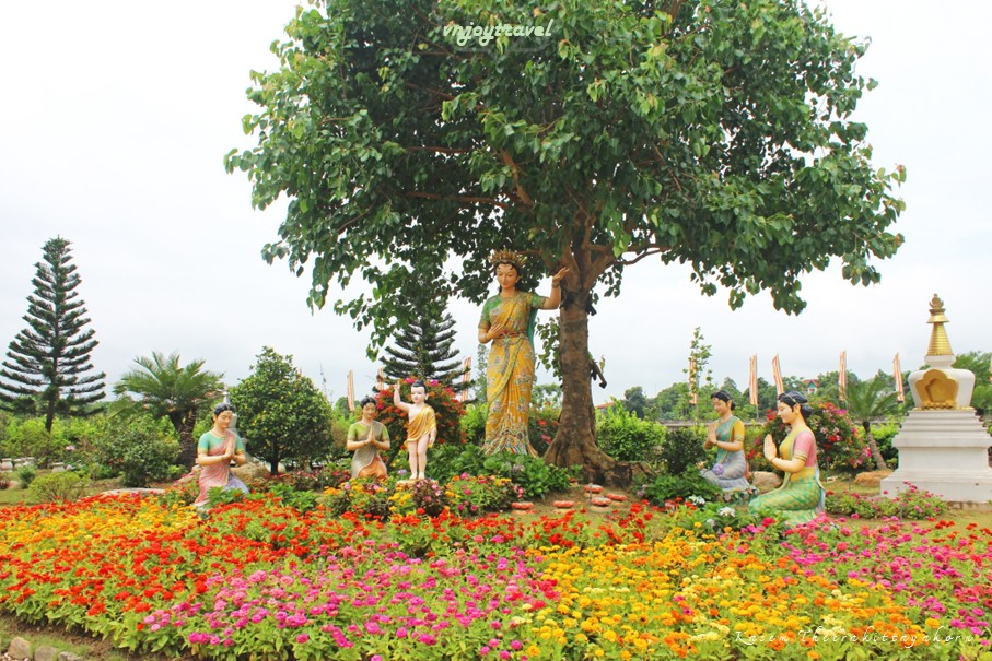 เที่ยวเวียดนาม vnjoytravel vietnam หวินห์ฟุก vinh phuc ตามด๋าว tam dao เจดีย์มันด่าลา เตยเทียน dai bao thap man da la tay thien great stupa