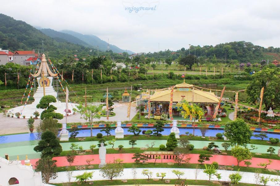 เที่ยวเวียดนาม vnjoytravel vietnam หวินห์ฟุก vinh phuc ตามด๋าว tam dao เจดีย์มันด่าลา เตยเทียน dai bao thap man da la tay thien great stupa