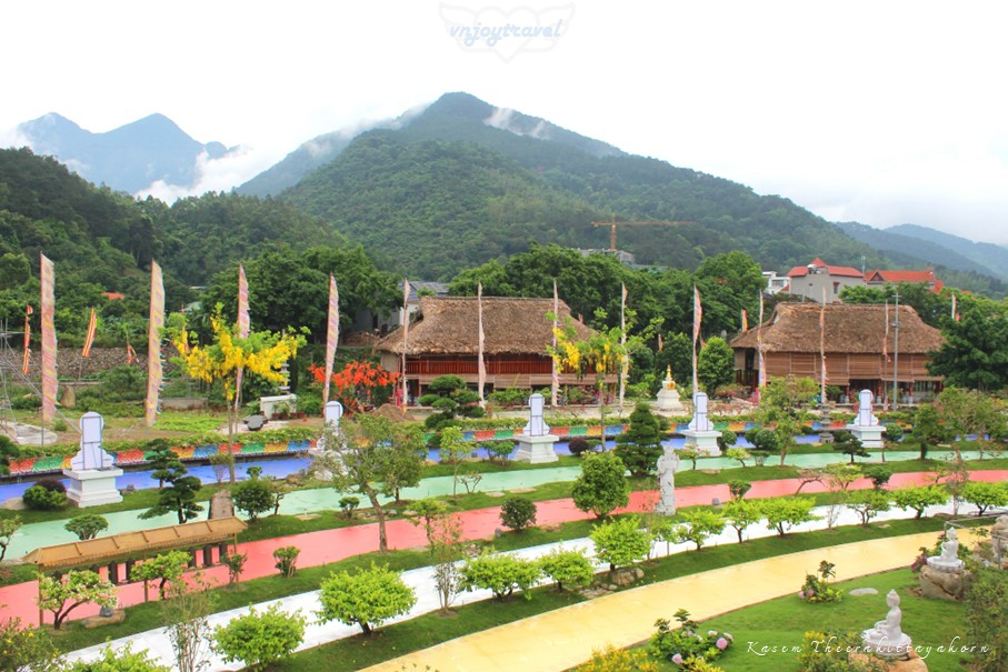 เที่ยวเวียดนาม vnjoytravel vietnam หวินห์ฟุก vinh phuc ตามด๋าว tam dao เจดีย์มันด่าลา เตยเทียน dai bao thap man da la tay thien great stupa
