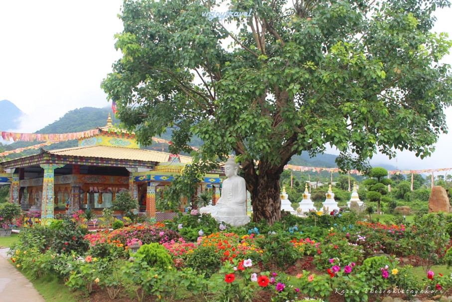 เที่ยวเวียดนาม vnjoytravel vietnam หวินห์ฟุก vinh phuc ตามด๋าว tam dao เจดีย์มันด่าลา เตยเทียน dai bao thap man da la tay thien great stupa
