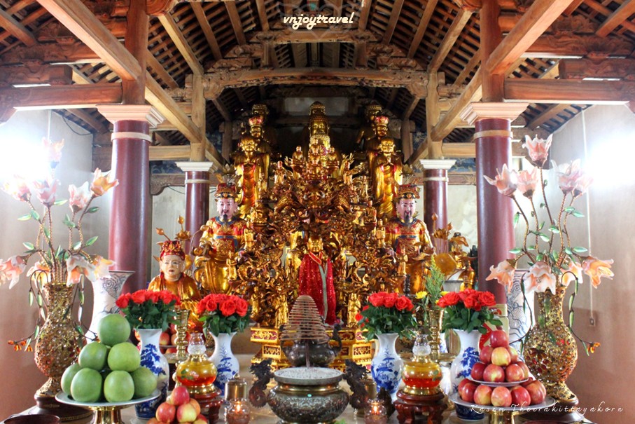 เที่ยวเวียดนาม vnjoytravel vietnam หวินห์ฟุก vinh phuc ตามด๋าว tam dao ศาลเจ้าจิ่นห์ เตยเทียน den trinh quoc mau tay thien