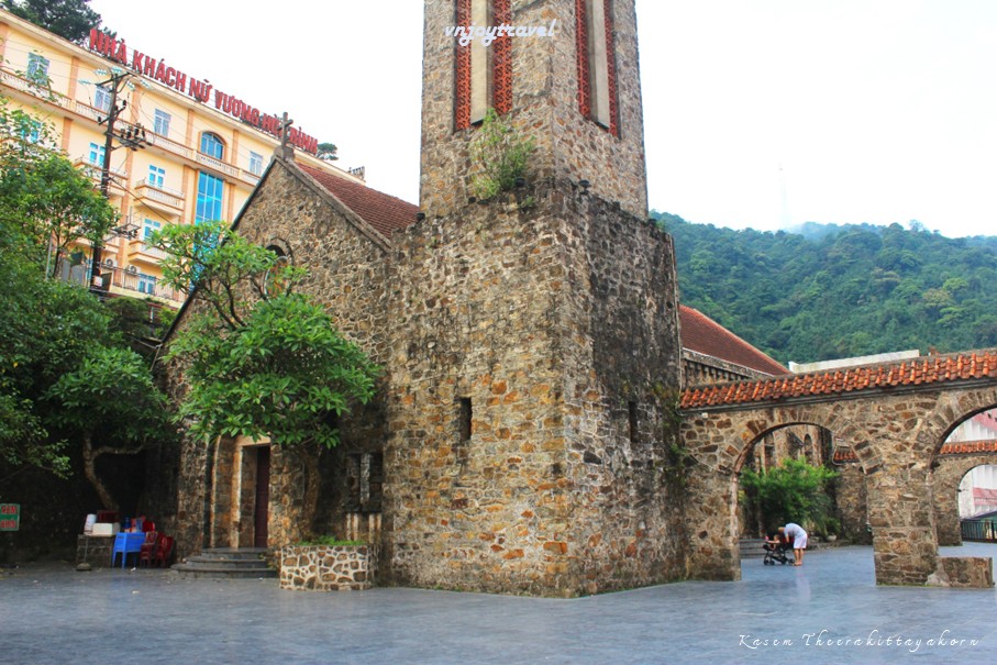 เที่ยวเวียดนาม vnjoytravel vietnam หวินห์ฟุก vinh phuc ตามด๋าว tam dao โบสถ์หิน nha tho da tamdao stone church