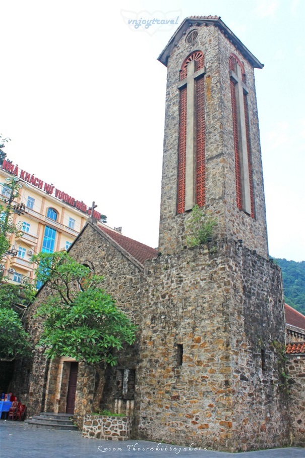 เที่ยวเวียดนาม vnjoytravel vietnam หวินห์ฟุก vinh phuc ตามด๋าว tam dao โบสถ์หิน nha tho da tamdao stone church