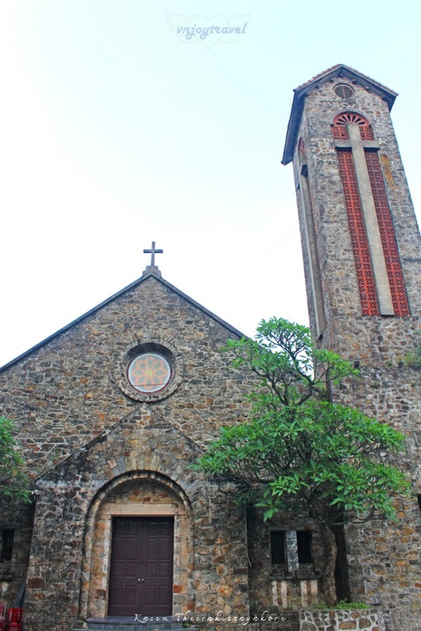 เที่ยวเวียดนาม vnjoytravel vietnam หวินห์ฟุก vinh phuc ตามด๋าว tam dao โบสถ์หิน nha tho da tamdao stone church
