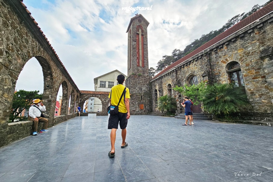 เที่ยวเวียดนาม vnjoytravel vietnam หวินห์ฟุก vinh phuc ตามด๋าว tam dao โบสถ์หิน nha tho da tamdao stone church