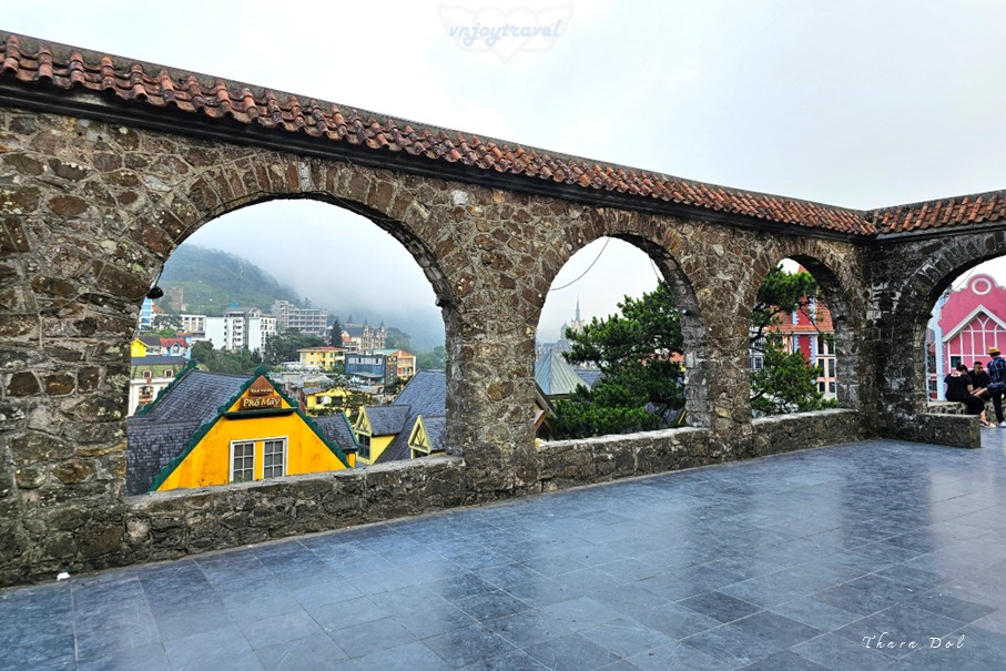 เที่ยวเวียดนาม vnjoytravel vietnam หวินห์ฟุก vinh phuc ตามด๋าว tam dao โบสถ์หิน nha tho da tamdao stone church