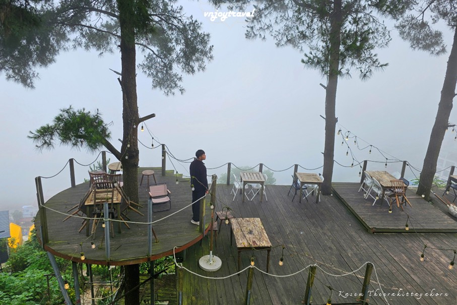 เที่ยวเวียดนาม vnjoytravel vietnam หวินห์ฟุก vinh phuc ตามด๋าว tam dao คาเฟ่ tiem cafe co la