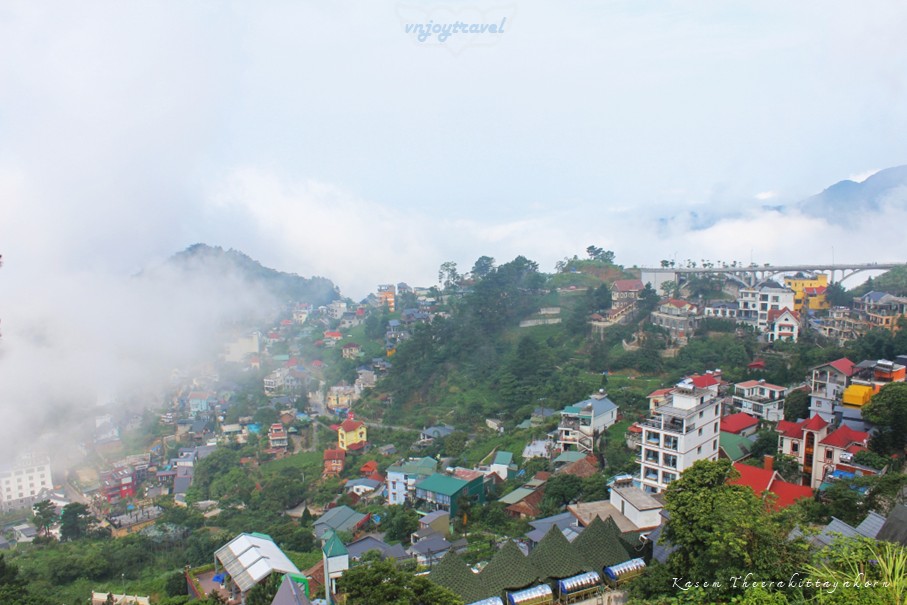 เที่ยวเวียดนาม vnjoytravel vietnam หวินห์ฟุก vinh phuc ตามด๋าว tam dao คาเฟ่ tiem cafe co la