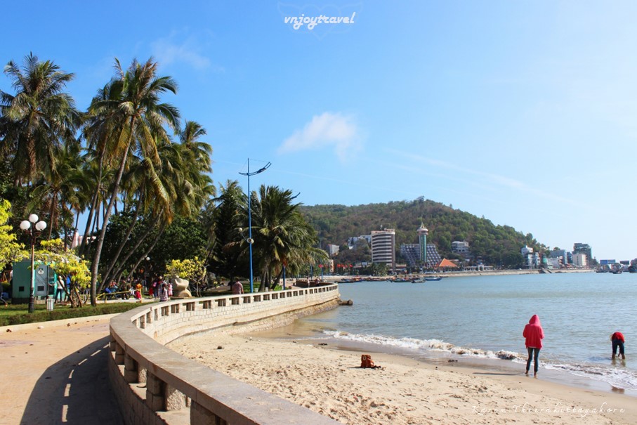 เที่ยวเวียดนาม vnjoytravel vietham บ่าเหรียะ หวุงเต่า baria vungtau vung tau หาดหน้า หาดเจื๊อก bai truoc front beach