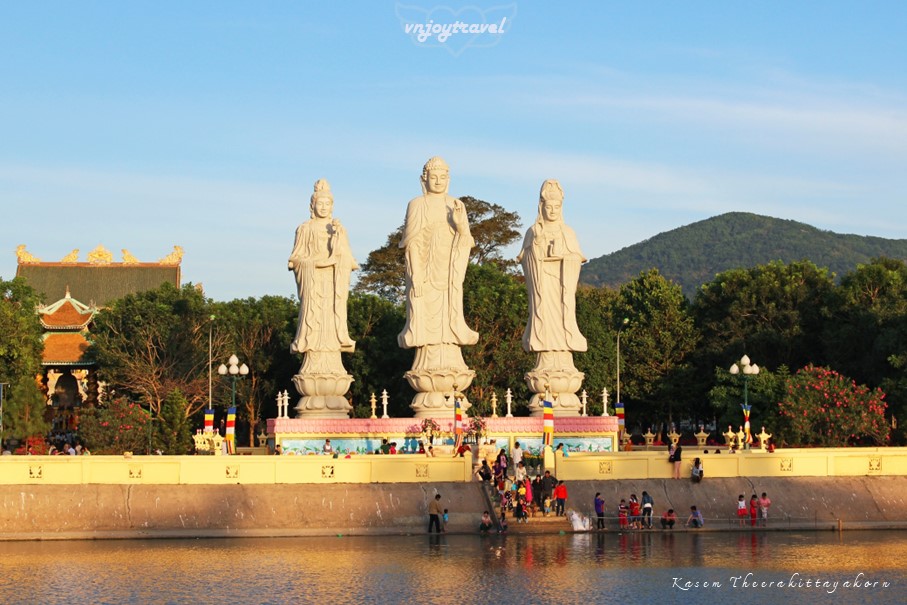 เที่ยวเวียดนาม vnjoytravel vietham บ่าเหรียะ หวุงเต่า baria vungtau vung tau วัดได่ต่องเลิม chua dai tong lam