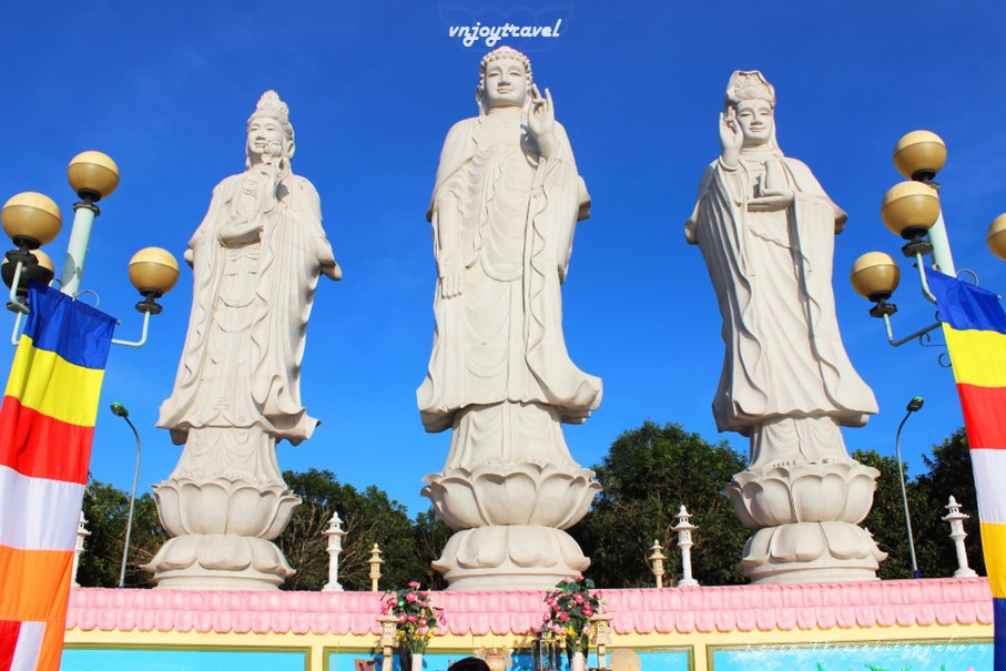เที่ยวเวียดนาม vnjoytravel vietham บ่าเหรียะ หวุงเต่า baria vungtau vung tau วัดได่ต่องเลิม chua dai tong lam