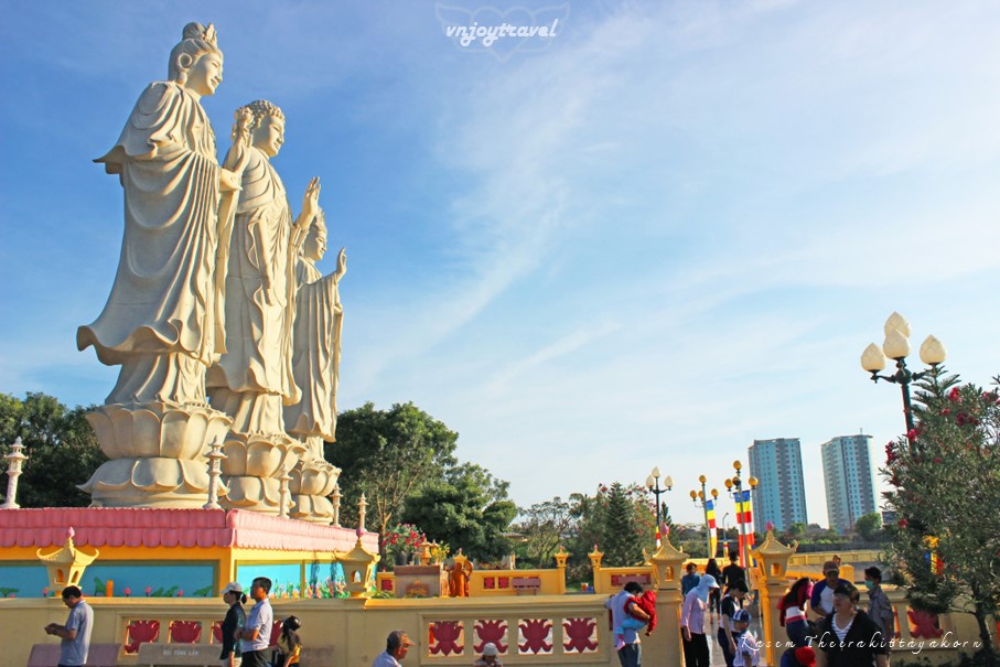 เที่ยวเวียดนาม vnjoytravel vietham บ่าเหรียะ หวุงเต่า baria vungtau vung tau วัดได่ต่องเลิม chua dai tong lam