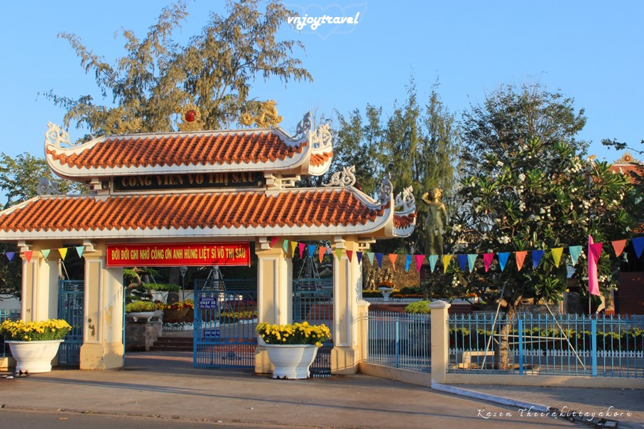 เที่ยวเวียดนาม vnjoytravel vietham บ่าเหรียะ หวุงเต่า baria vungtau vung tau สวนหวอถิเสา cong vien vo thi sau