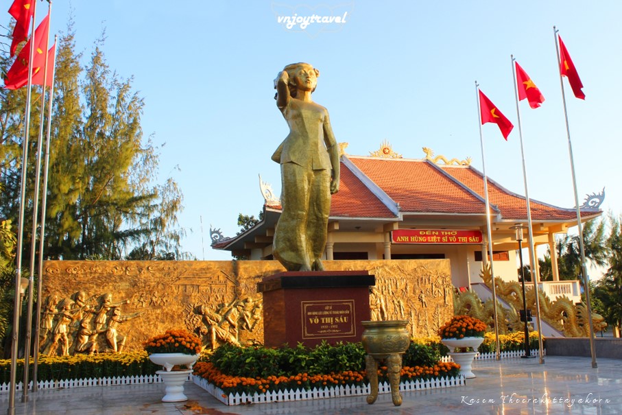 เที่ยวเวียดนาม vnjoytravel vietham บ่าเหรียะ หวุงเต่า baria vungtau vung tau สวนหวอถิเสา cong vien vo thi sau