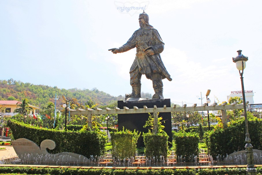 เที่ยวเวียดนาม vnjoytravel vietham บ่าเหรียะ หวุงเต่า baria vungtau vung tau สวนสาธารณะ เจิ่นฮึงเด่า cong vien tran hung dao