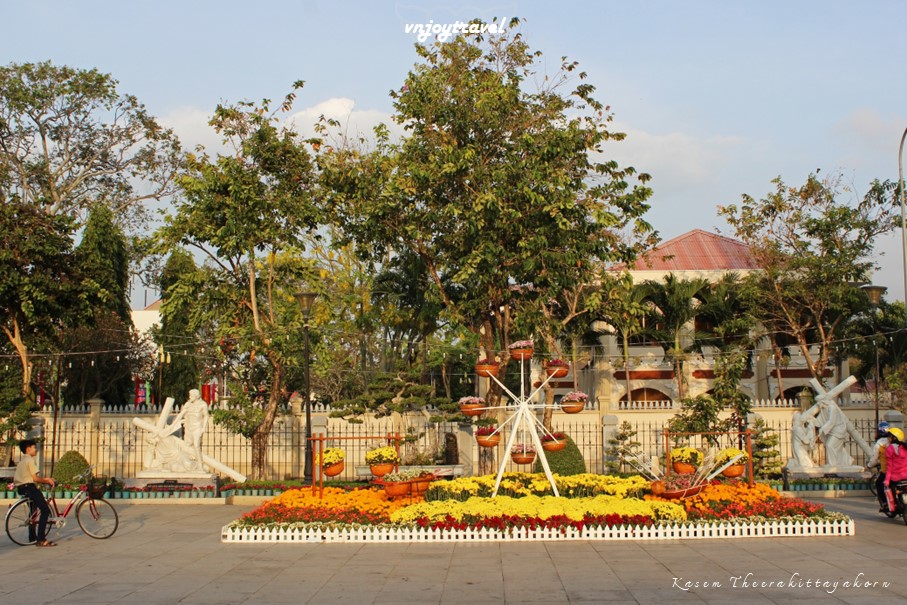เที่ยวเวียดนาม vnjoytravel vietham บ่าเหรียะ หวุงเต่า baria vungtau vung tau โบสถ์บ่าเหรียะ nha tho chanh toa ba ria