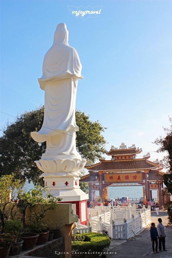 เที่ยวเวียดนาม vnjoytravel vietham บ่าเหรียะ หวุงเต่า baria vungtau vung tau วัดพระโพธิสัตว์กวนอิม pho da son quan am bo tat tu