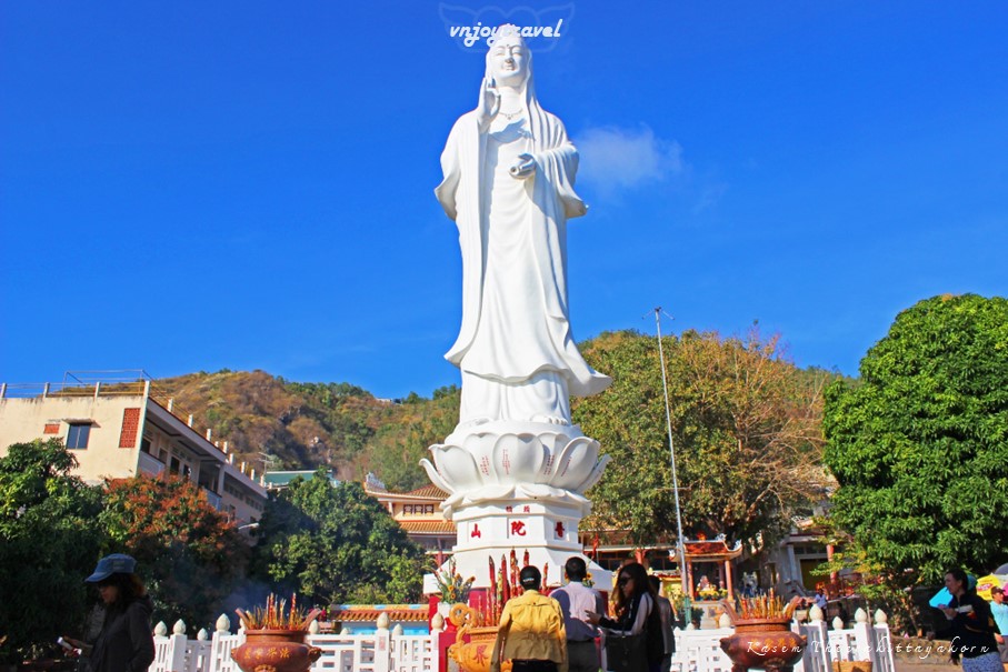 เที่ยวเวียดนาม vnjoytravel vietham บ่าเหรียะ หวุงเต่า baria vungtau vung tau วัดพระโพธิสัตว์กวนอิม pho da son quan am bo tat tu