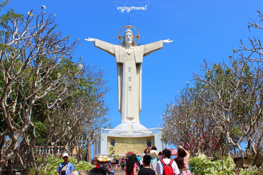 เที่ยวเวียดนาม vnjoytravel vietham บ่าเหรียะ หวุงเต่า baria vungtau vung tau พระเยซูหวุงเต่า tuong chua giesu kito jesus vungtau