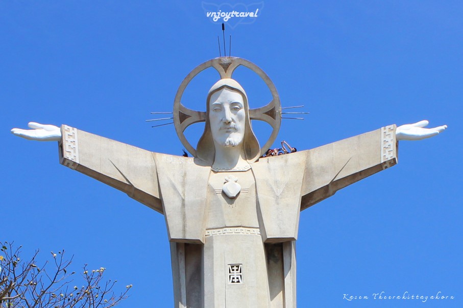 เที่ยวเวียดนาม vnjoytravel vietham บ่าเหรียะ หวุงเต่า baria vungtau vung tau พระเยซูหวุงเต่า tuong chua giesu kito jesus vungtau