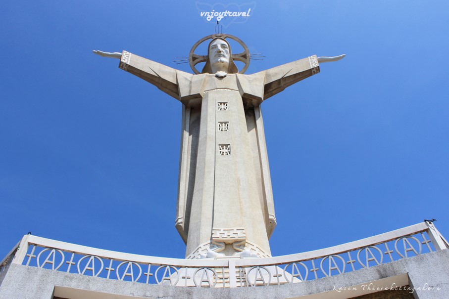 เที่ยวเวียดนาม vnjoytravel vietham บ่าเหรียะ หวุงเต่า baria vungtau vung tau พระเยซูหวุงเต่า tuong chua giesu kito jesus vungtau