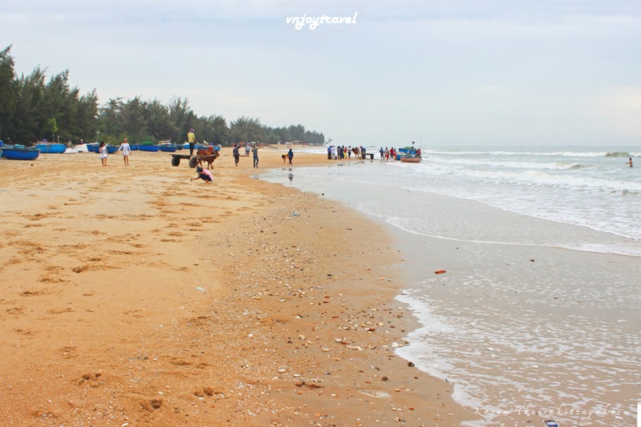 เที่ยวเวียดนาม vnjoytravel vietham บิ่นห์ถ่วน หมูยแน้ มุยเน่ Binh Thuan Mui Ne Muine หาดกามบิ่นห์  bai tam cam binh