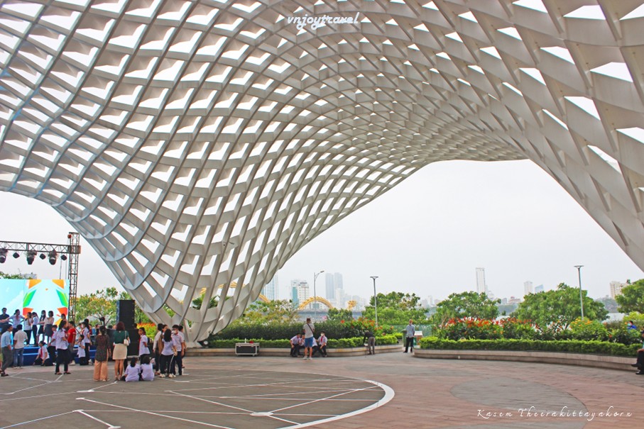 เที่ยวเวียดนาม vnjoytravel vietnam ดานัง  Danang Da Nang เอเปค ปาร์ค cong vien apec park