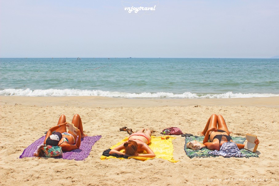 เที่ยวเวียดนาม vnjoytravel vietnam ดานัง  Danang Da Nang หาดหมีเค bai bien my khe beach