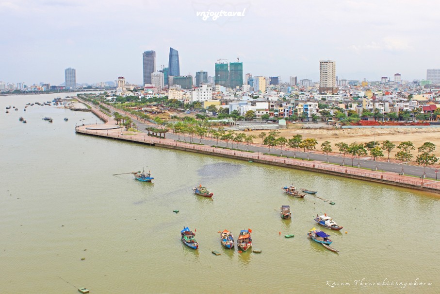 เที่ยวเวียดนาม vnjoytravel vietnam ดานัง  Danang Da Nang สะพานถ่วนเฟื้อก cau thuan phuoc bridge