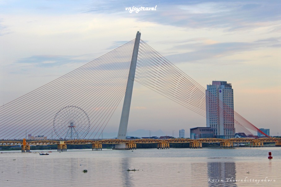 เที่ยวเวียดนาม vnjoytravel vietnam ดานัง  Danang Da Nang สะพานเจิ่นถิหลี cau tran thi ly bridge