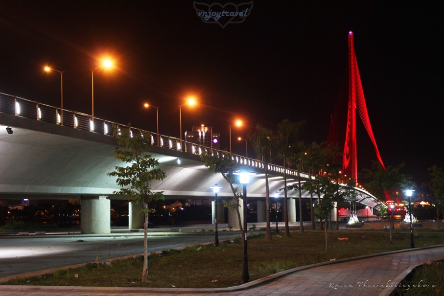 เที่ยวเวียดนาม vnjoytravel vietnam ดานัง  Danang Da Nang สะพานเจิ่นถิหลี cau tran thi ly bridge