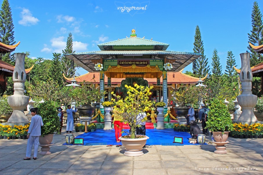 เที่ยวเวียดนาม vnjoytravel vietham ด่งนาย Dongnai Dong Nai วัดเถื่องเจี๋ยว thein vien thuong chieu