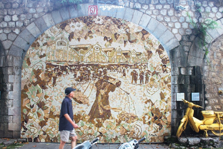 เที่ยวเวียดนาม vnjoytravel vietnam ฮานอย Hanoi ถนนจิตกรรมฝุ่งฮึง Phung Hung Mural Street