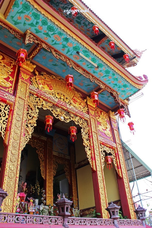 เที่ยวเวียดนาม vnjoytravel vietham นครโฮจิมินห์ ไซง่อน ho chi minh city hochiminh city saigon sai gon วัดหั่วขานห์ chua hoa khanh