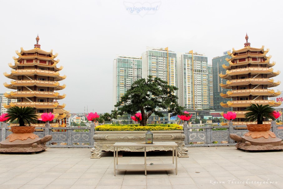 เที่ยวเวียดนาม vnjoytravel vietham นครโฮจิมินห์ ไซง่อน ho chi minh city hochiminh city saigon sai gon วัดฟ้าพเวียนมินห์ดังกวาง phap vien minh dang quang