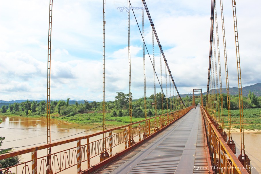 เที่ยวเวียดนาม vnjoytravel vietnam กอนตูม kon tum kontum สะพานแขวนกอนกลอ cau treo kon klor suspension bridge
