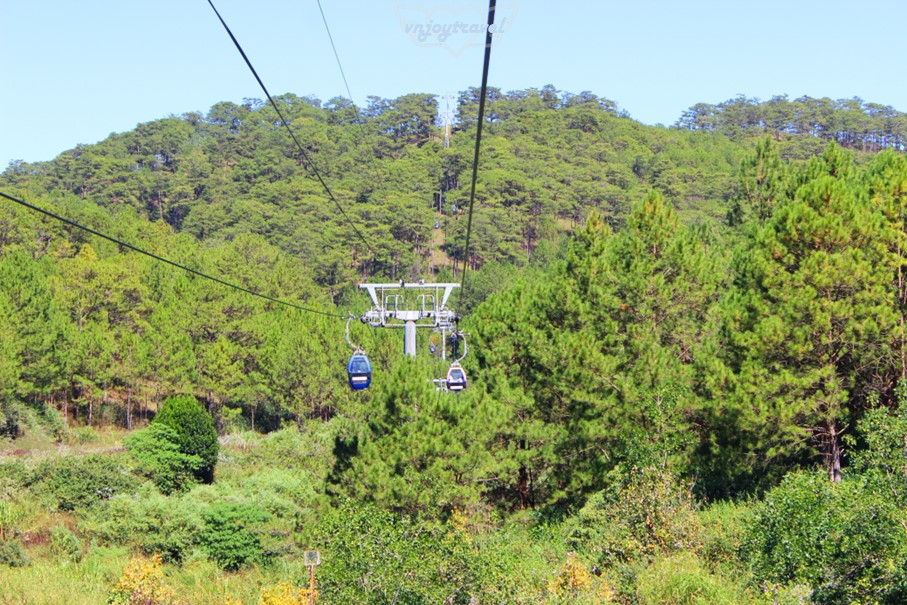 เที่ยวเวียดนาม vnjoytravel vietham ดาลัต ด่าหลัต Dalat Da Lat เคเบิลคาร์  กระเช้าลอยฟ้า Cable Car