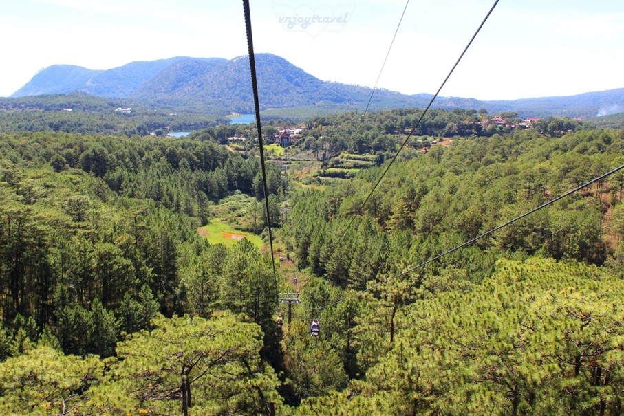 เที่ยวเวียดนาม vnjoytravel vietham ดาลัต ด่าหลัต Dalat Da Lat เคเบิลคาร์  กระเช้าลอยฟ้า Cable Car
