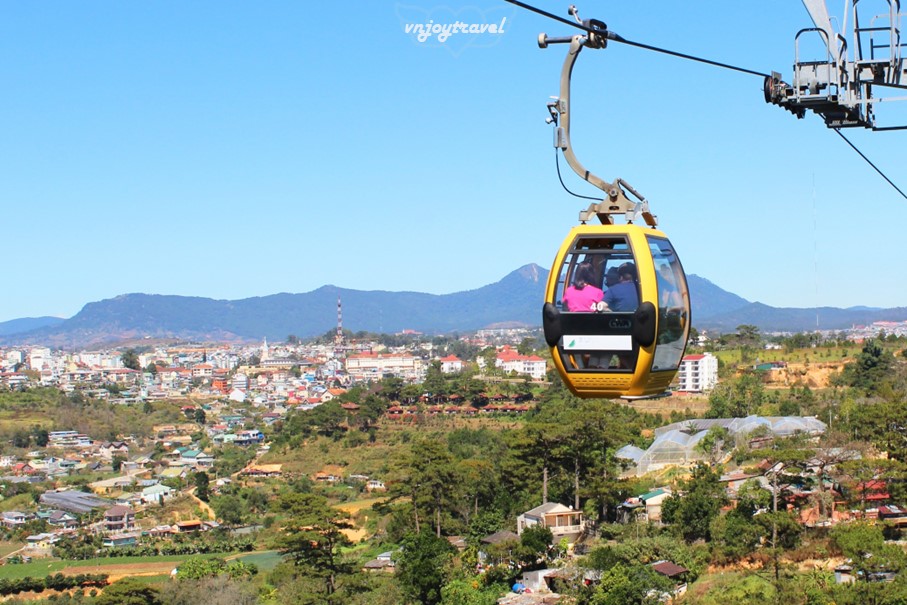 เที่ยวเวียดนาม vnjoytravel vietham ดาลัต ด่าหลัต Dalat Da Lat เคเบิลคาร์  กระเช้าลอยฟ้า Cable Car